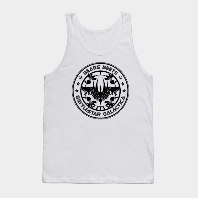 Bears, Beets, Battlestar Galactica Tank Top by Woah_Jonny